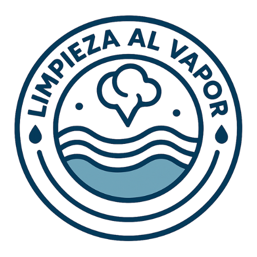 Limpieza al Vapor - Logo profesional